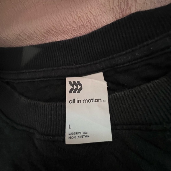 Black workout crewneck - Picture 3 of 4